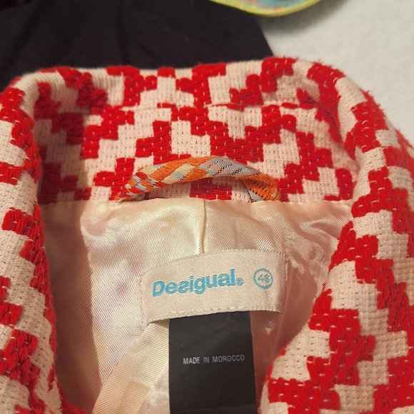 Desigual Caban Coat Chaq Natalia  Pea Coat Jacket - Picture 10 of 12